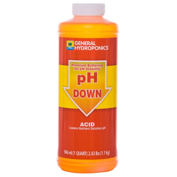 General Hydroponics Ph Down (1qt)