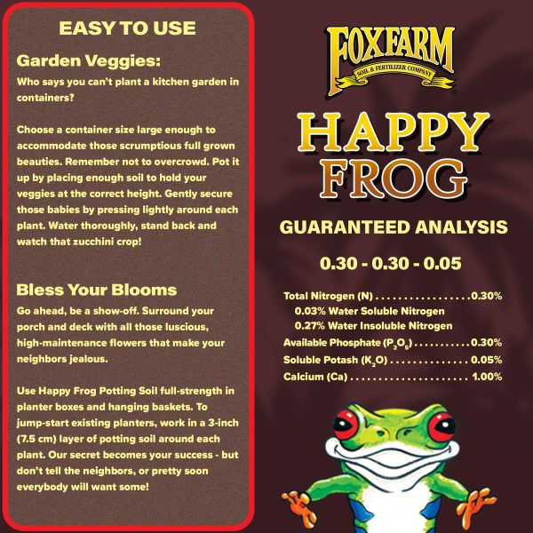 Fox Farm Happy Frog Potting Soil (2 cu. ft.) - Image 2