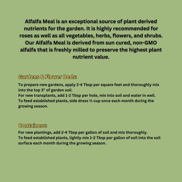 Alfalfa Meal - Image 2