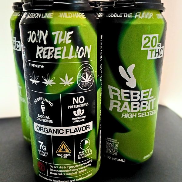 Rebel Rabbit - 20mg THC Infused Drinks - Image 2