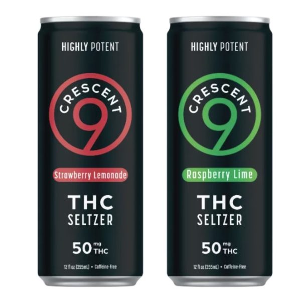 Crescent 9 - 50mg THC Infused Drinks